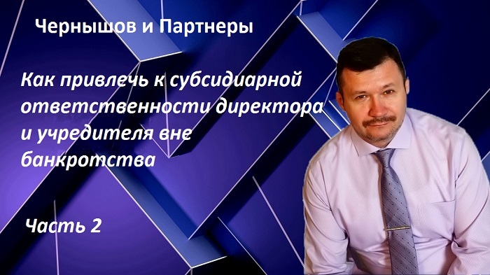 Как привлечь директора и учредителя организации к субсидиарной ответственности. Часть 2